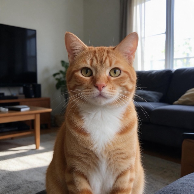 Cat: input photo for the Hit the Road Dude example